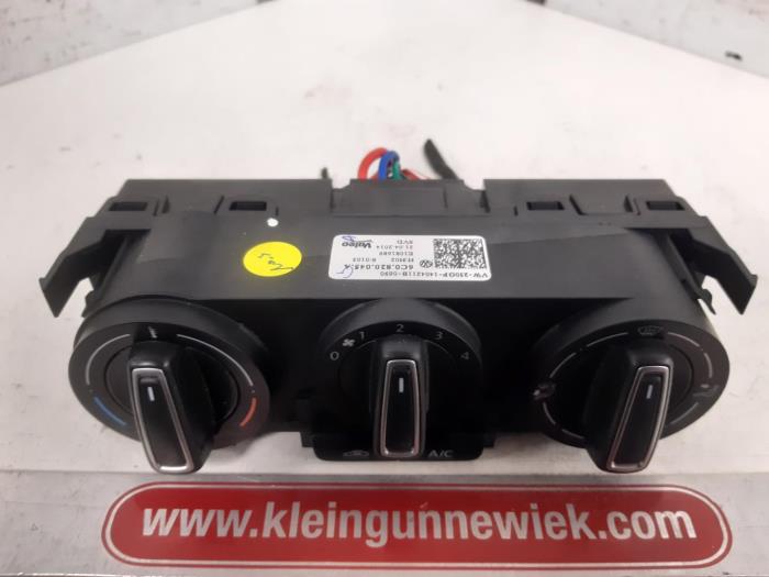 Heater control panel Volkswagen Polo V 1.2 TSI 16V BlueMotion