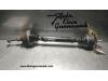 Front drive shaft, left from a Audi A6 2001