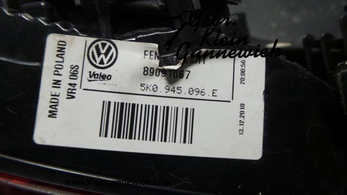 Rücklicht rechts van een Volkswagen Golf 2011