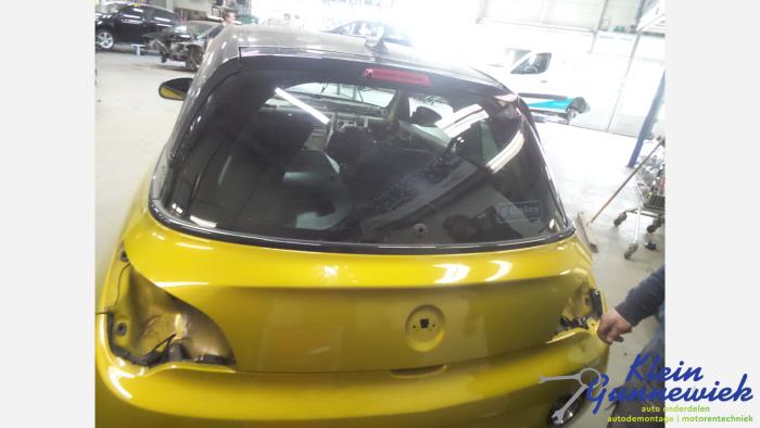 Używane Tylna klapa Opel Adam Cena € 114,00 Procedura marży oferowane przez Klein Gunnewiek Autodemontage & Motorentechniek