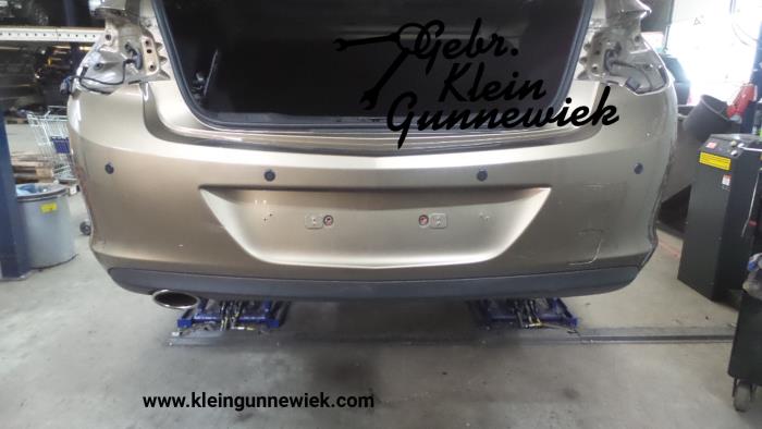 Rear bumper from a Opel Astra 2013
