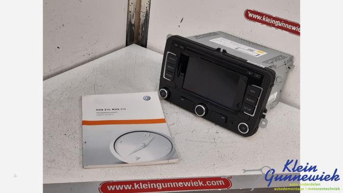 Używane System nawigacji Volkswagen Golf Cena € 76,00 Procedura marży oferowane przez Klein Gunnewiek Autodemontage & Motorentechniek