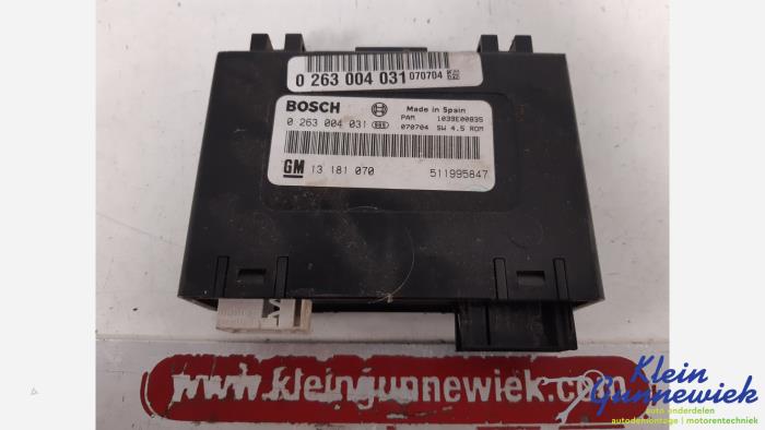 Usagé Ordinateur divers Opel Zafira Prix € 50,00 Règlement à la marge proposé par Klein Gunnewiek Autodemontage & Motorentechniek