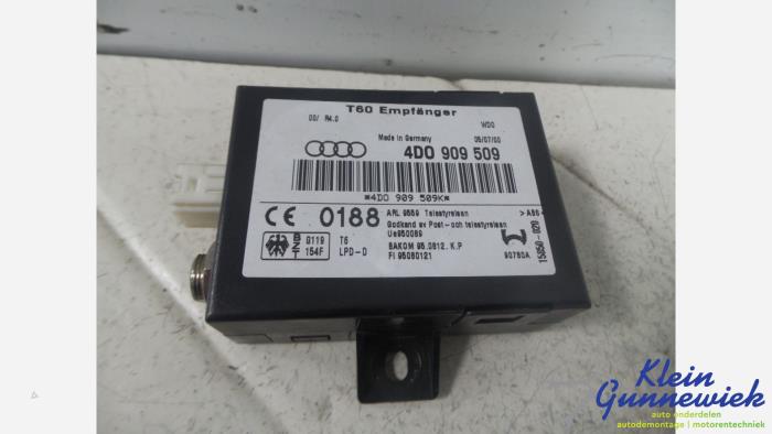 Used Computer, miscellaneous Audi A8 Price € 17,00 Margin scheme offered by Klein Gunnewiek Autodemontage & Motorentechniek