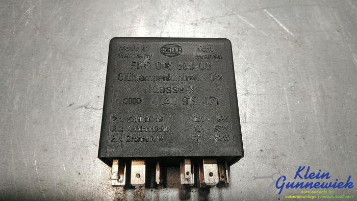 Begagnade Relä Audi A8 Pris € 25,00 Marginaltabell erbjuds av Klein Gunnewiek Autodemontage & Motorentechniek
