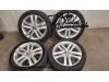 Set of wheels from a Volkswagen Jetta 2017