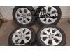 Set of wheels + tyres from a Audi A3 2003