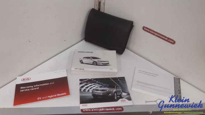 Używane Instrukcja Kia Optima Cena € 20,00 Procedura marży oferowane przez Klein Gunnewiek Autodemontage & Motorentechniek