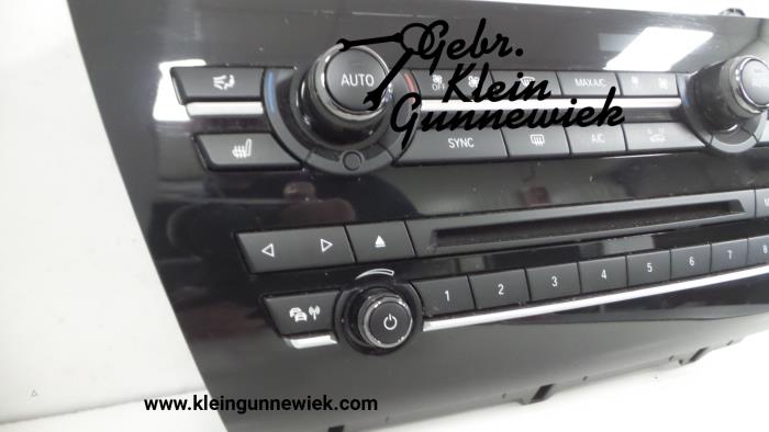 Heater control panel from a BMW X5 2014