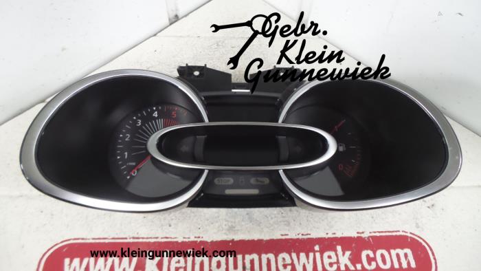 Instrument panel from a Renault Clio 2016