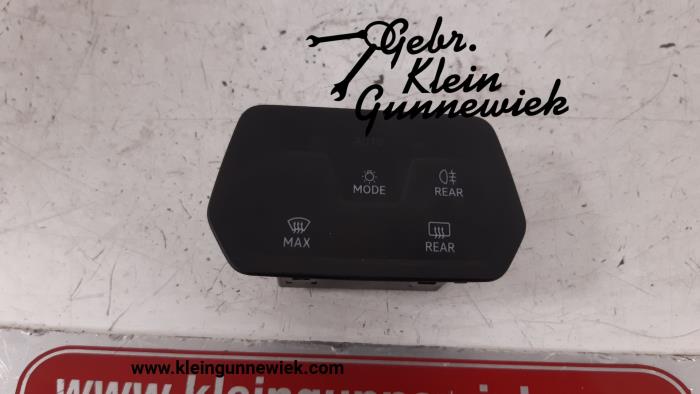 Interruptor de luz de un Volkswagen ID.3 2021