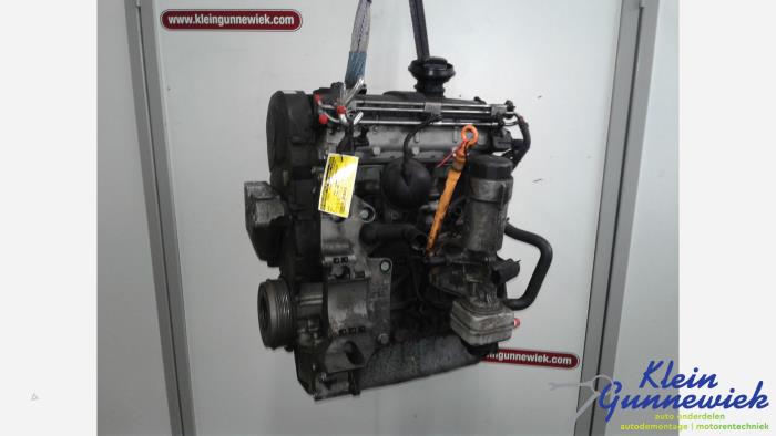 Motor van een Audi A3 2003