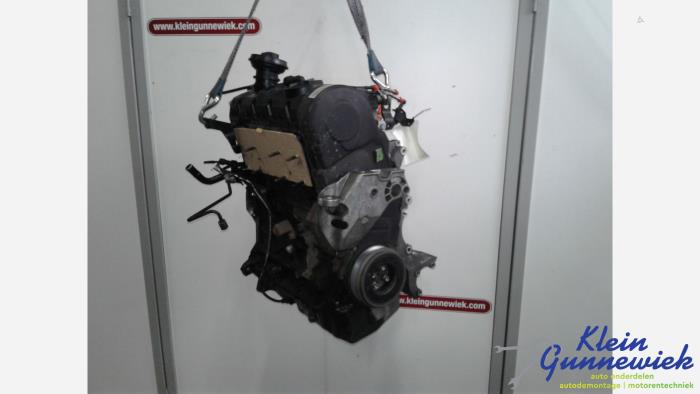 Motor van een Audi A3 2003