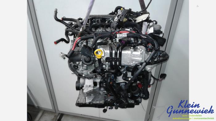 Motor van een Audi A3 2015