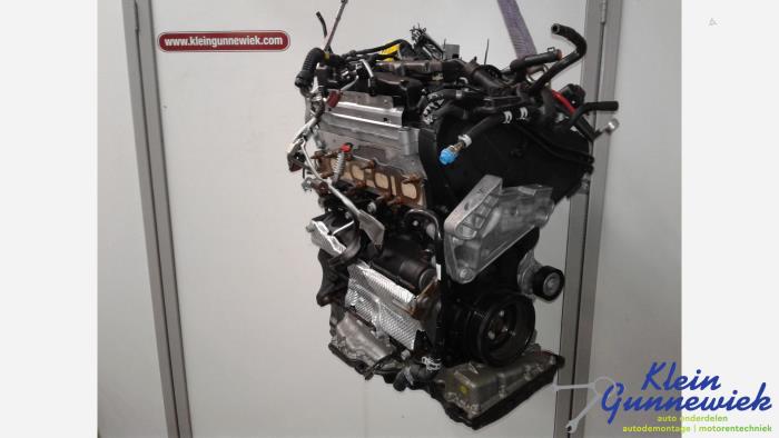 Motor van een Audi A3 2015