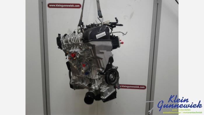 Motor van een Audi A4 2017
