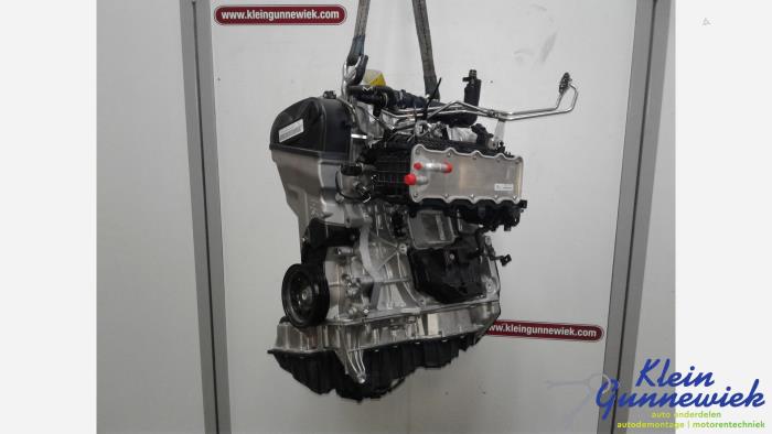 Motor van een Audi A4 2017