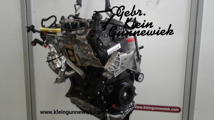 Motor de un Volkswagen Tiguan 2016