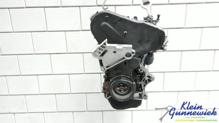 Motor van een Volkswagen Jetta 2016