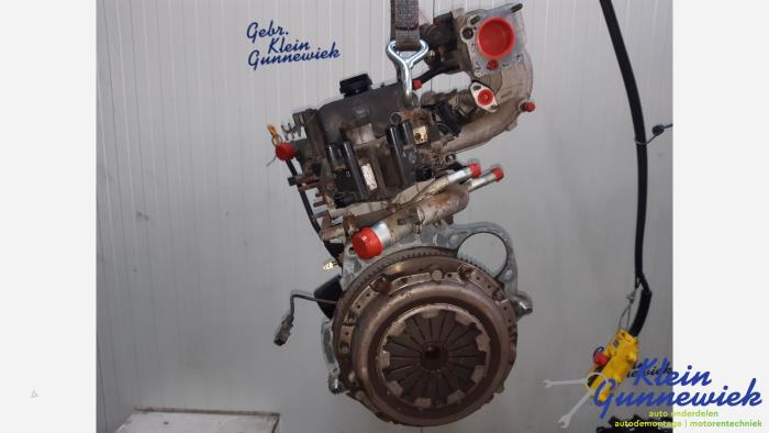 Motor van een Hyundai Getz 2005