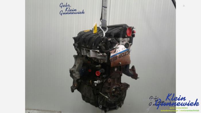 Used Engine Renault Megane Scenic Price € 211,00 Margin scheme offered by Klein Gunnewiek Autodemontage & Motorentechniek