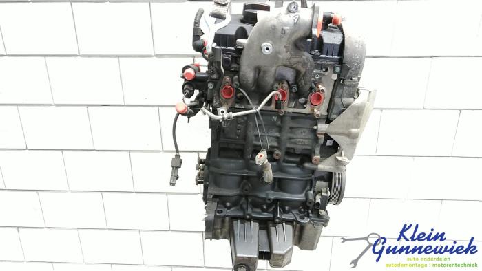 Motor van een Volkswagen Polo 2006
