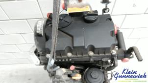 Motor van een Volkswagen Polo 2006