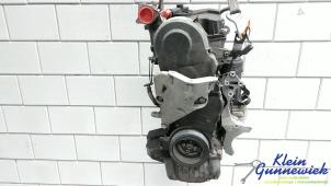 Motor van een Volkswagen Polo 2006