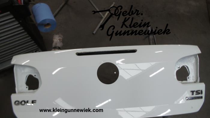 Boot lid from a Volkswagen Golf 2012