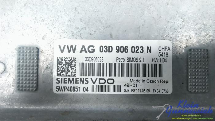 Used Injection computer Skoda Fabia Price € 85,00 Margin scheme offered by Klein Gunnewiek Autodemontage & Motorentechniek