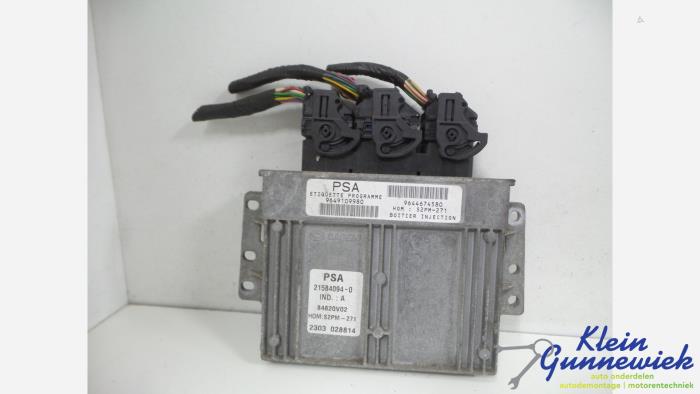 Gebrauchte EinspritzSteuergerät Citroen Picasso Preis € 47,00 Margenregelung angeboten von Klein Gunnewiek Autodemontage & Motorentechniek