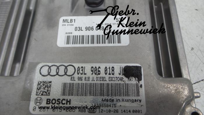 EinspritzSteuergerät van een Audi Q5 2013