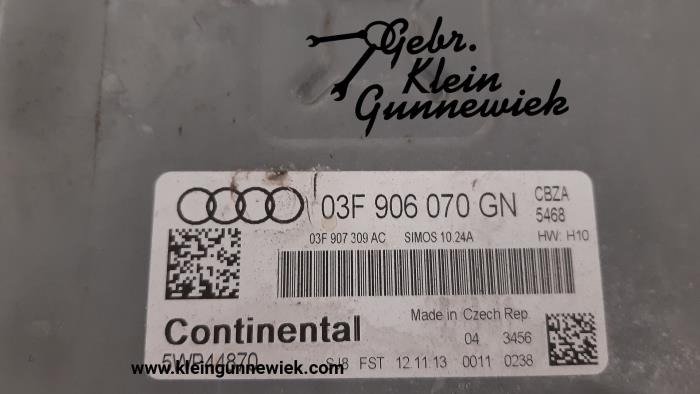 EinspritzSteuergerät van een Audi A1 2014