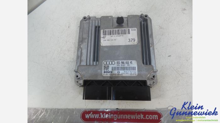 Used Injection computer Audi A6 Price € 85,00 Margin scheme offered by Klein Gunnewiek Autodemontage & Motorentechniek