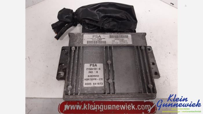 Gebrauchte EinspritzSteuergerät Citroen Picasso Preis € 53,00 Margenregelung angeboten von Klein Gunnewiek Autodemontage & Motorentechniek