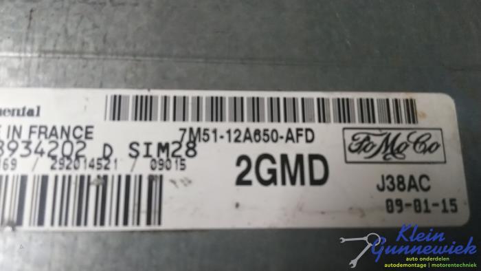 Injection computer from a Ford C-Max 2009