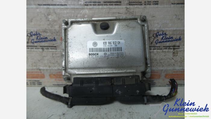 Used Injection computer Volkswagen Lupo Price € 48,00 Margin scheme offered by Klein Gunnewiek Autodemontage & Motorentechniek