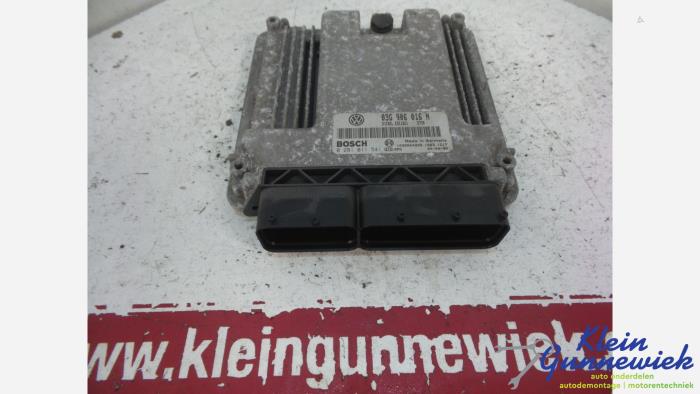 Used Injection computer Volkswagen Caddy Price € 56,00 Margin scheme offered by Klein Gunnewiek Autodemontage & Motorentechniek