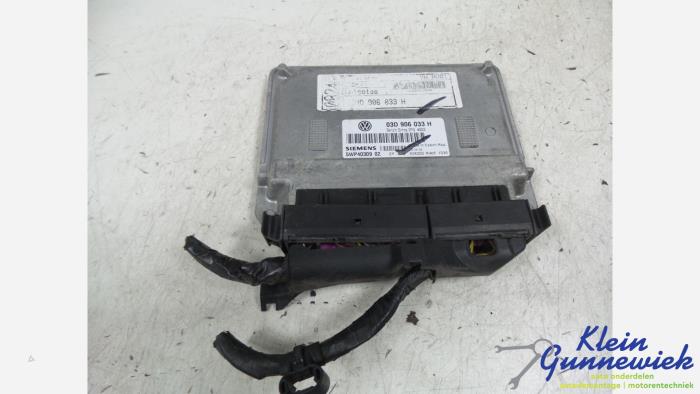Used Injection computer Volkswagen Fox Price € 30,00 Margin scheme offered by Klein Gunnewiek Autodemontage & Motorentechniek