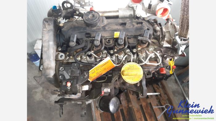 Motor van een Renault Megane 2013
