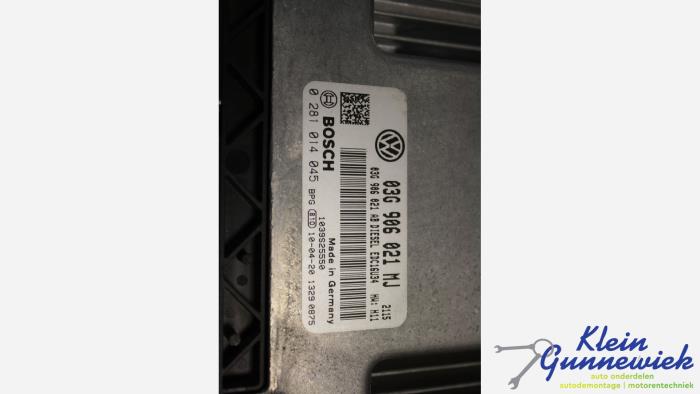 Used Injection computer Volkswagen Touran Price € 67,00 Margin scheme offered by Klein Gunnewiek Autodemontage & Motorentechniek