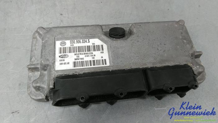 Used Injection computer Volkswagen Fox Price € 65,00 Margin scheme offered by Klein Gunnewiek Autodemontage & Motorentechniek