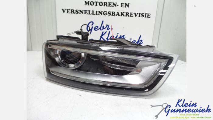 Używane Reflektor prawy Audi Q3 Cena € 275,00 Procedura marży oferowane przez Klein Gunnewiek Autodemontage & Motorentechniek