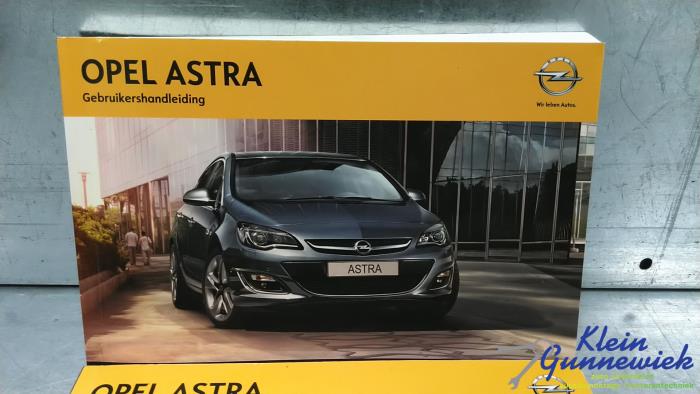 Używane Instrukcja Opel Astra Cena € 20,00 Procedura marży oferowane przez Klein Gunnewiek Autodemontage & Motorentechniek