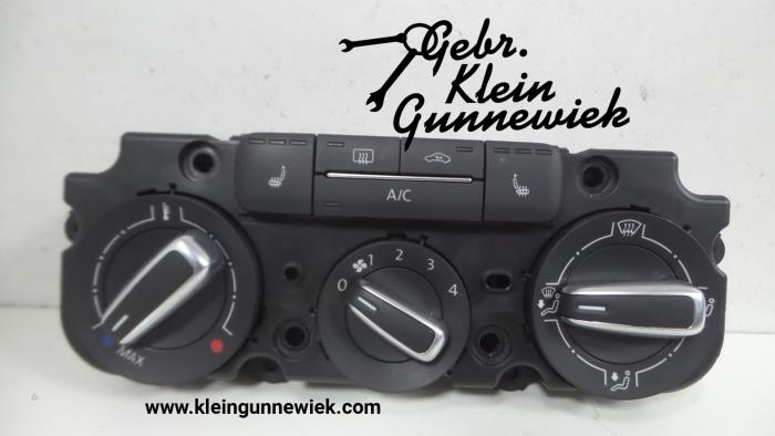 Heater control panel from a Volkswagen Beetle 2014