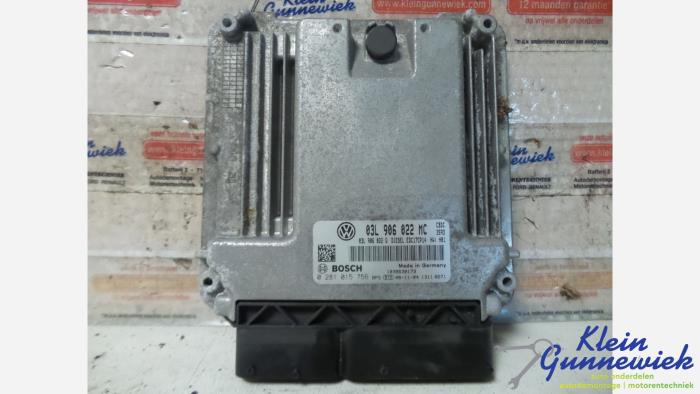 Used Injection computer Volkswagen Golf Price € 161,00 Margin scheme offered by Klein Gunnewiek Autodemontage & Motorentechniek