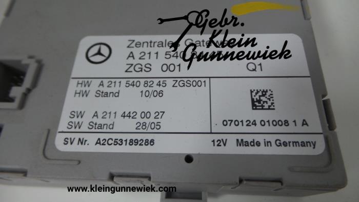 Steuergerät sonstige van een Mercedes E-Klasse 2007