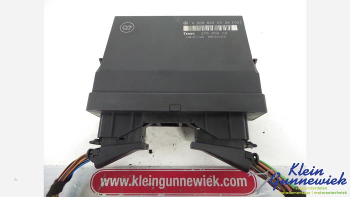 Used Computer, miscellaneous Mercedes CLK Price € 15,00 Margin scheme offered by Klein Gunnewiek Autodemontage & Motorentechniek