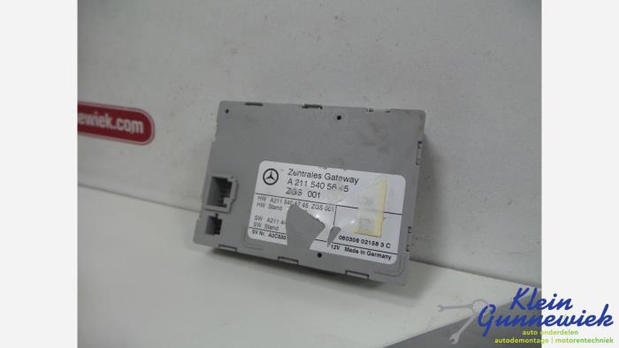 Usagé Ordinateur divers Mercedes E-Klasse Prix € 33,00 Règlement à la marge proposé par Klein Gunnewiek Autodemontage & Motorentechniek