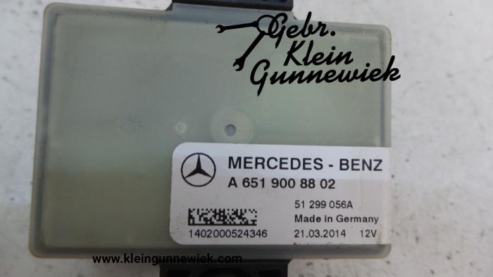 Relais préchauffage d'un Mercedes B-Klasse 2014